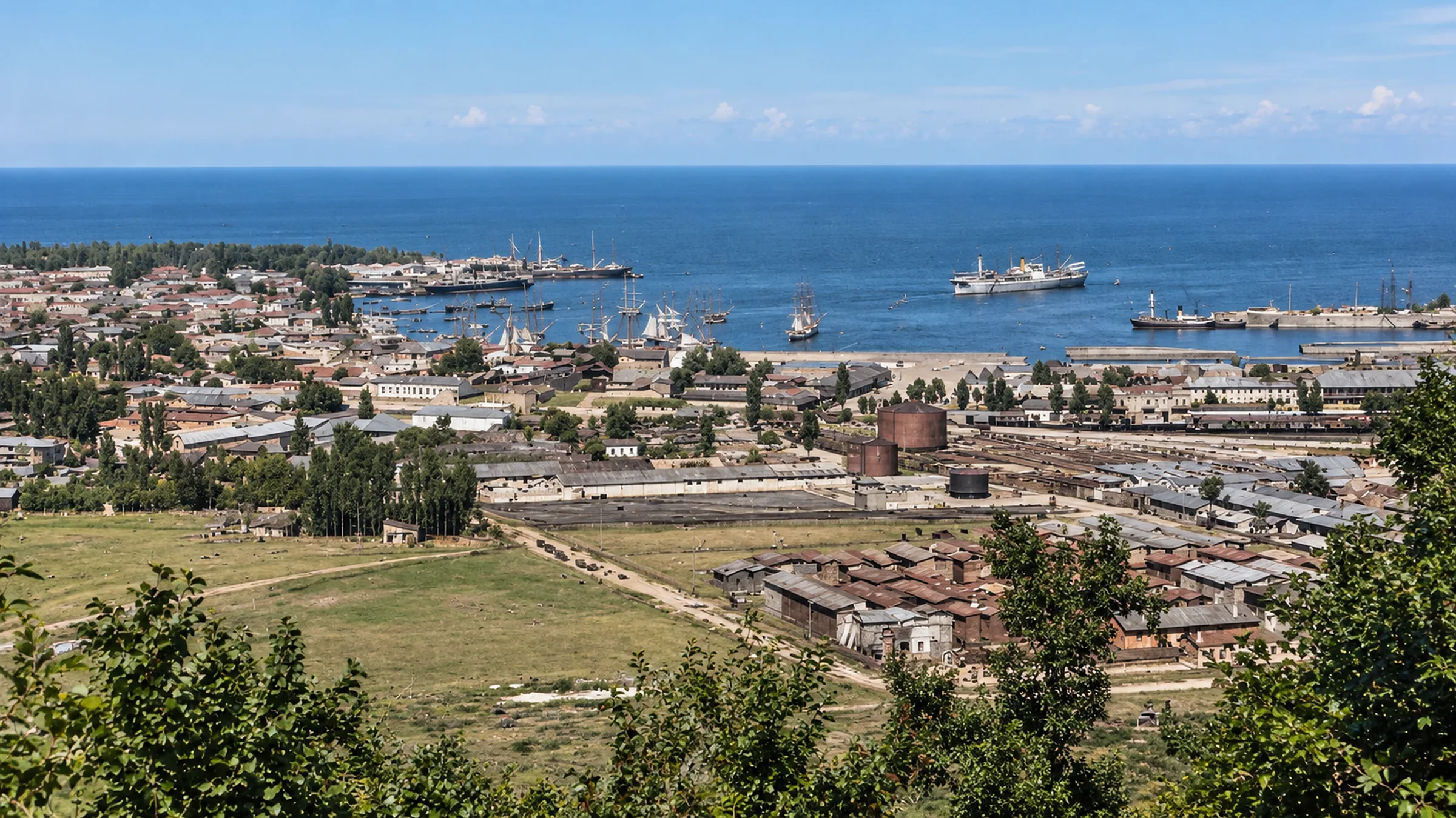 1905–1915 · A port town